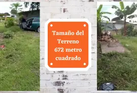 Se vende terreno con construcción