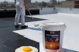 Pintura térmica para techo y fachadas