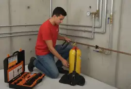Reparación urgente sin vaciar el sistema de agua